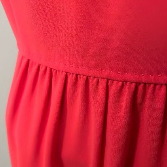 J Crew Women's Coral Pink Sleeveless Side Zip Sheath Dress - Picture 8 of 12